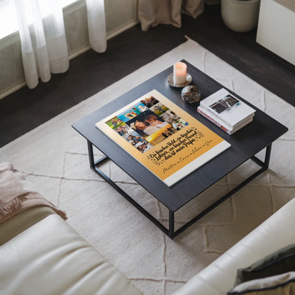 Magnetposter Fotoboard mit 11 Fotos Held Beschützer Freund mein Bruder personalisiertes Geschenk 3