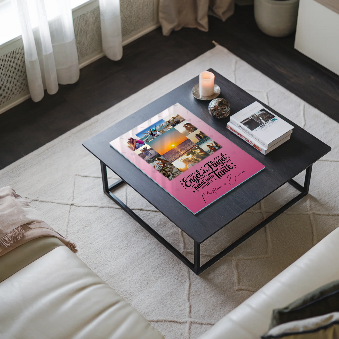 Personalisierte Geschenke mit 11 Fotos auf Foto Mit Acrylglas Bruder ist ein Engel