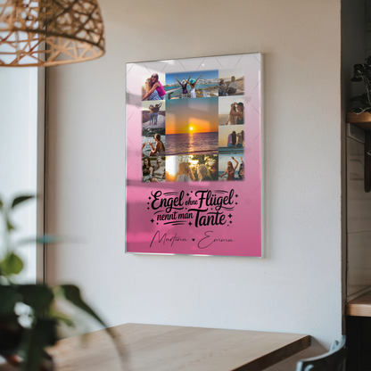 Personalisierte Geschenke mit 11 Fotos auf Foto Mit Acrylglas Bruder ist ein Engel