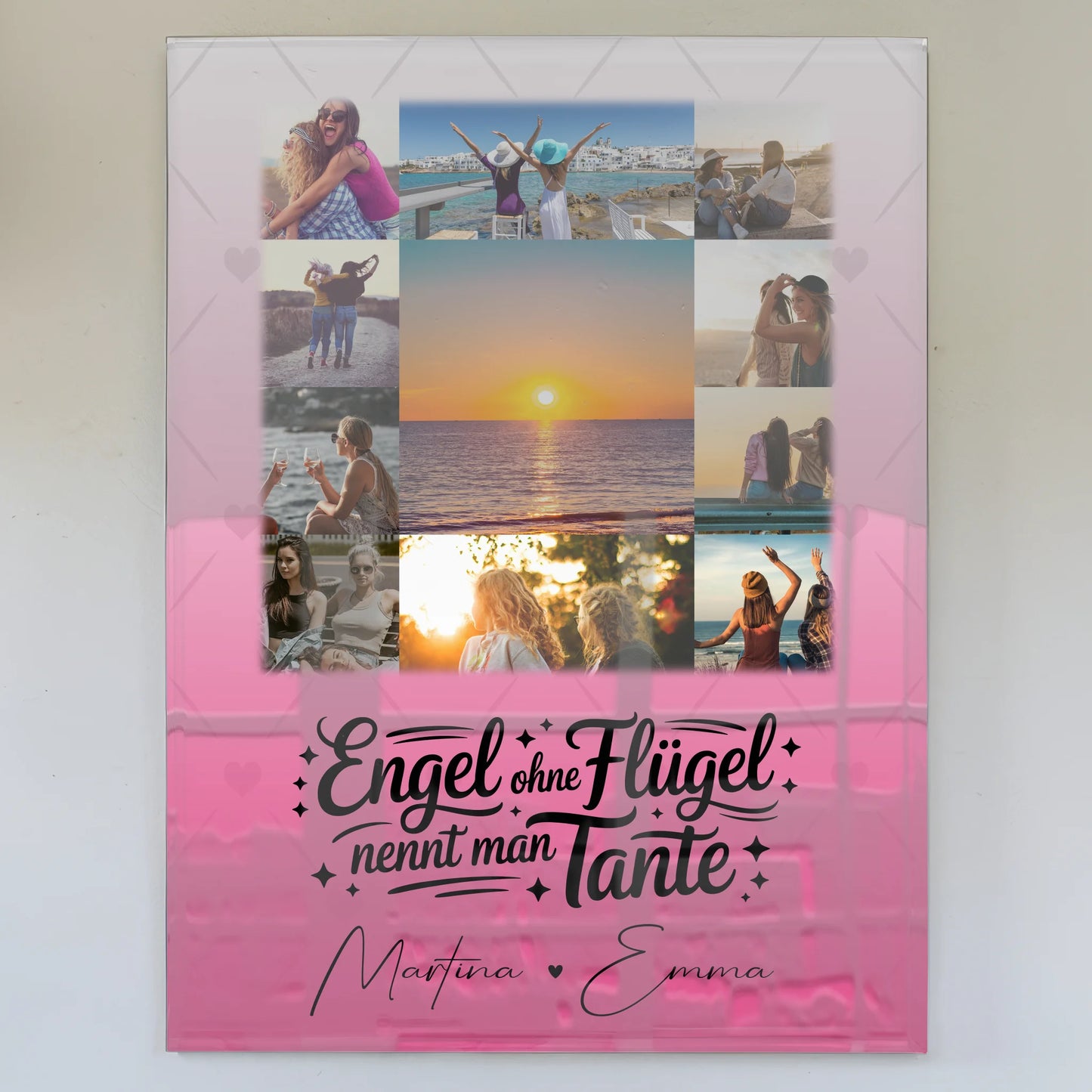 Personalisierte Geschenke mit 11 Fotos auf Foto Mit Acrylglas Bruder ist ein Engel