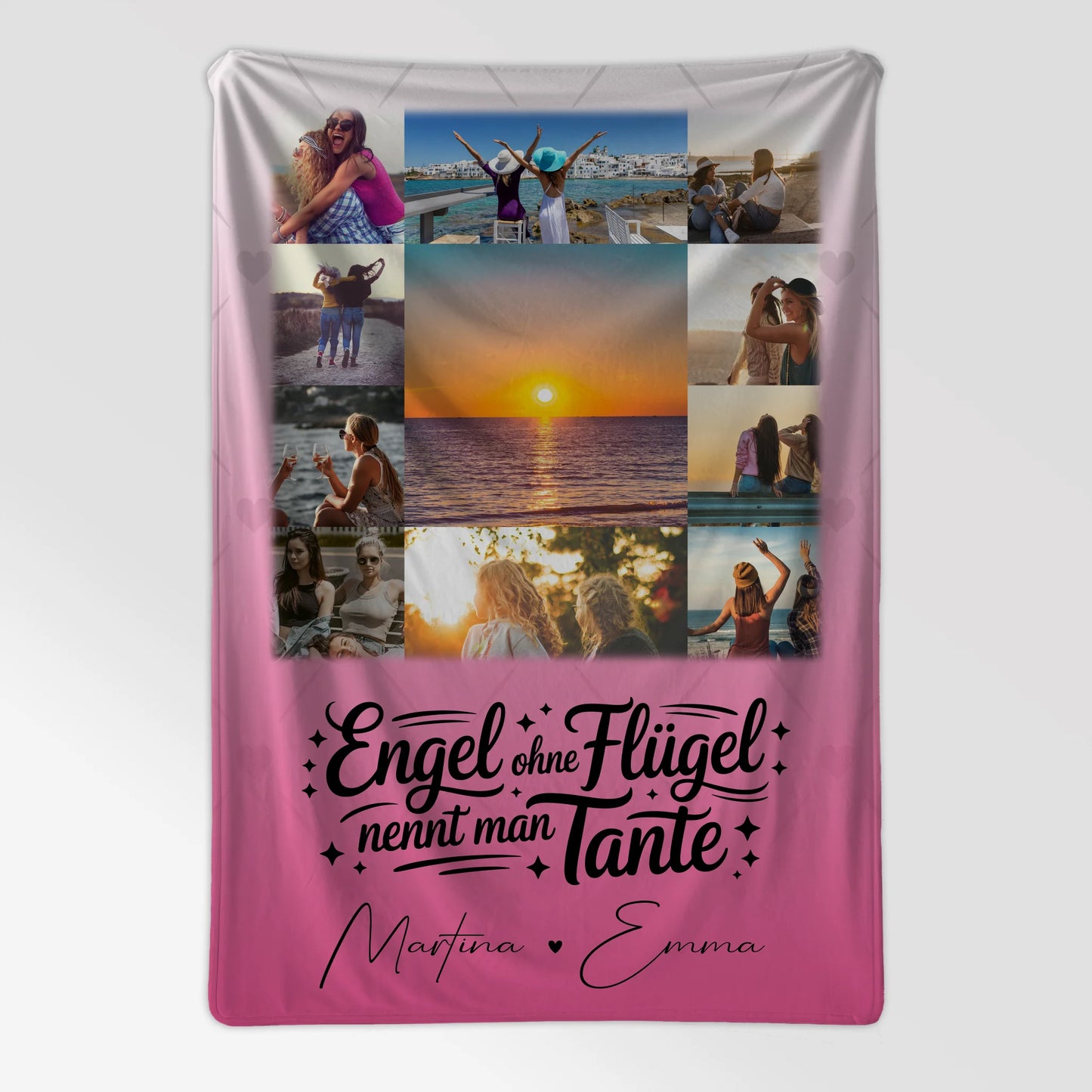 Personalisierte Decke Mit Namen 11 Fotos Bruder ist ein Engel Geschenk für Bruder 7