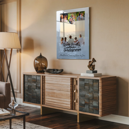 Acrylglas Mit Foto 4 Fotos und 1 Kleines Herz Foto Beste Nichte Danke für Alles