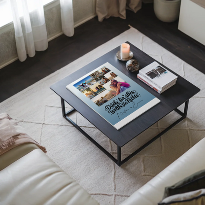 Fotoboard Poster Magnetisch mit 9 Fotos Beste Nichte Danke für Alles 3