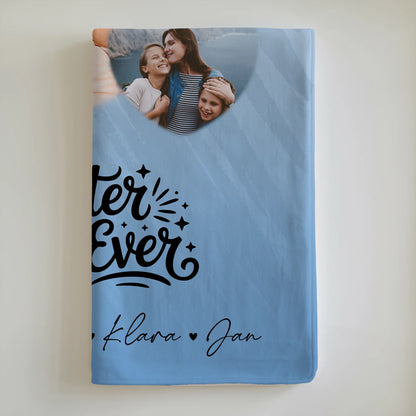 Personalisierte Kuscheldecke Mit Namen 3 Herz Fotos Bester Neffe Ever Geschenk 6