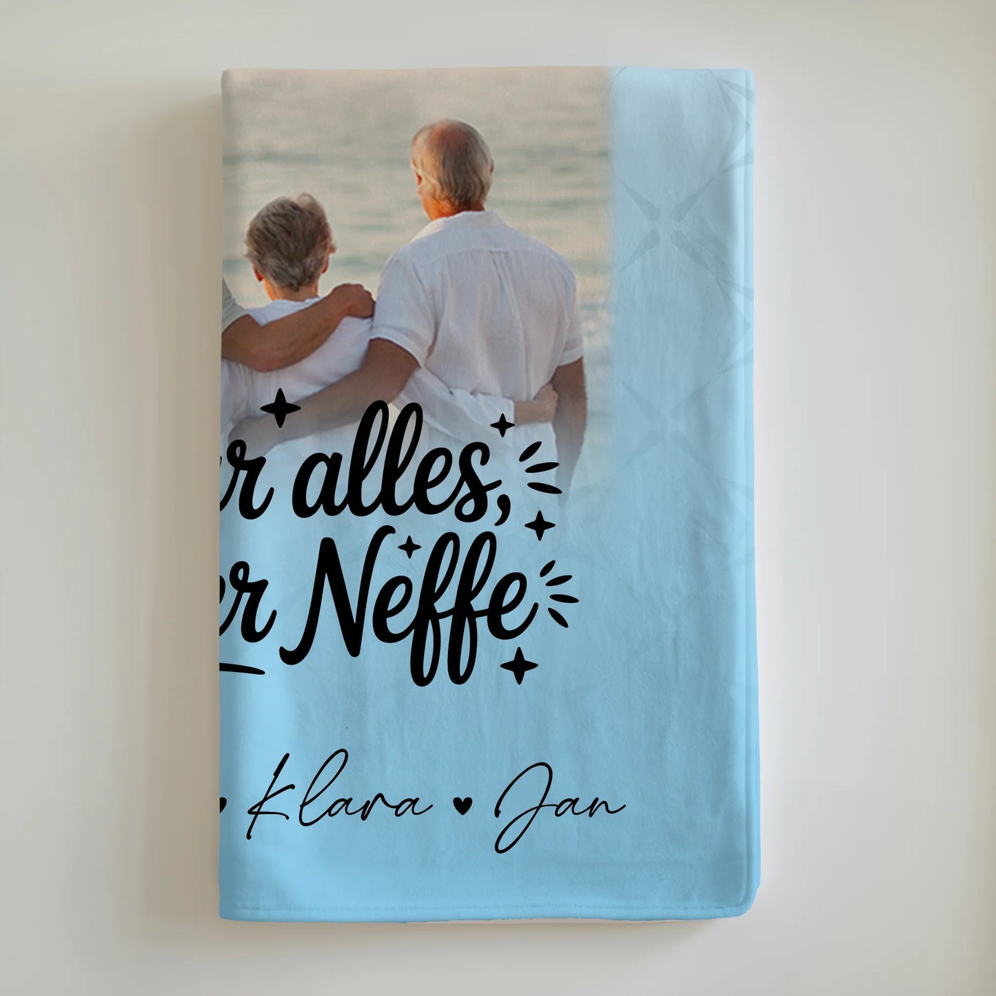 Personalisierte Kuscheldecke Mit Namen 3 Fotos Beste Nichte Danke Für Alles 6