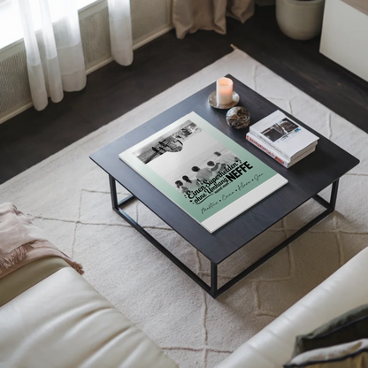 Personalisierbares Fotoboard Poster Magnetisch mit 3 Fotos und Herz Foto Bruder ist mein Held Schwarz-Weiß