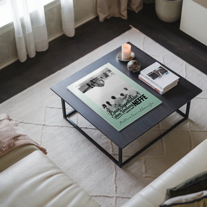 Personalisierbares Fotoboard Poster Magnetisch mit 3 Fotos und Herz Foto Bruder ist mein Held Schwarz-Weiß 9