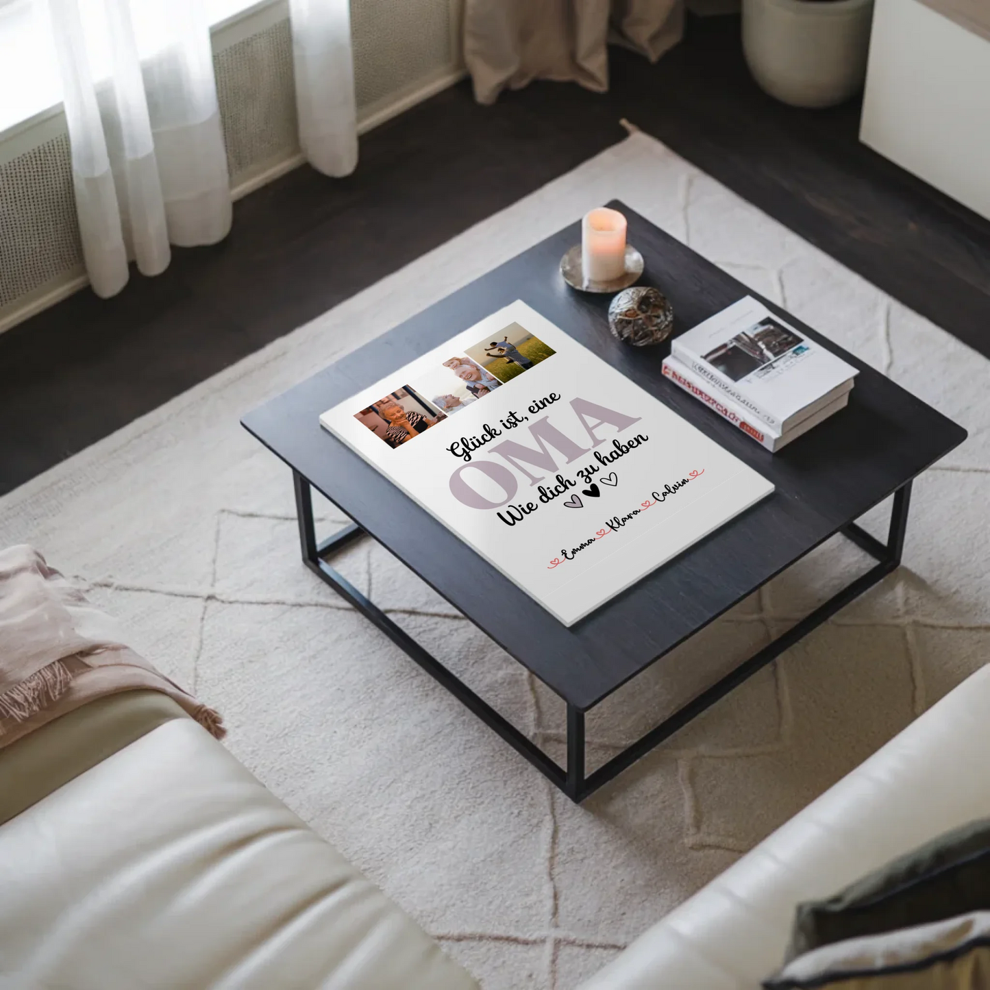 Oma Plakat Fotocollage Oma Glück Ist eine Oma Wie Dich Zu Haben personalisiertes Geschenk Poster