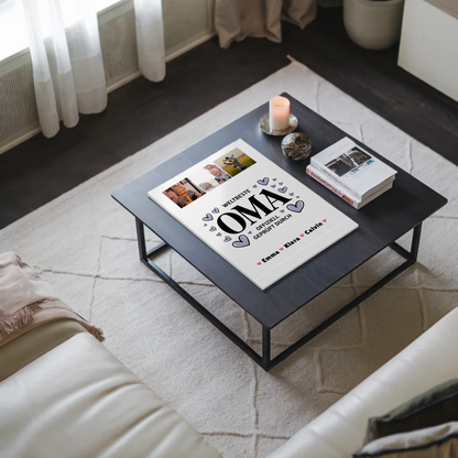 Oma Plakat Weltbeste Oma Offiziell Geprüft Durch Oma Fotocollage Geschenk 3