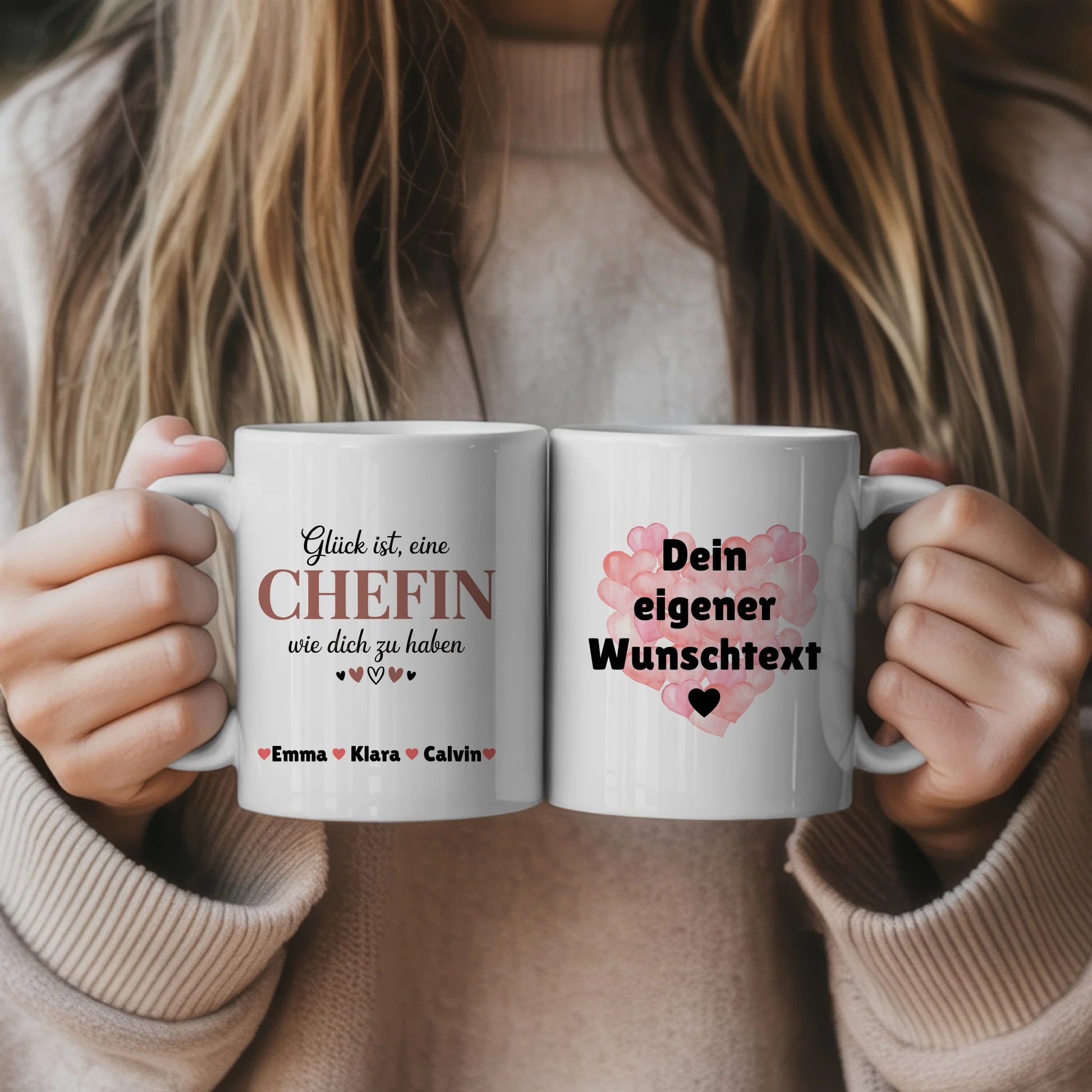 Ausgefallene Tassen Mit Namen Chefin mit Wunschtext personalisierte Geschenkidee 5