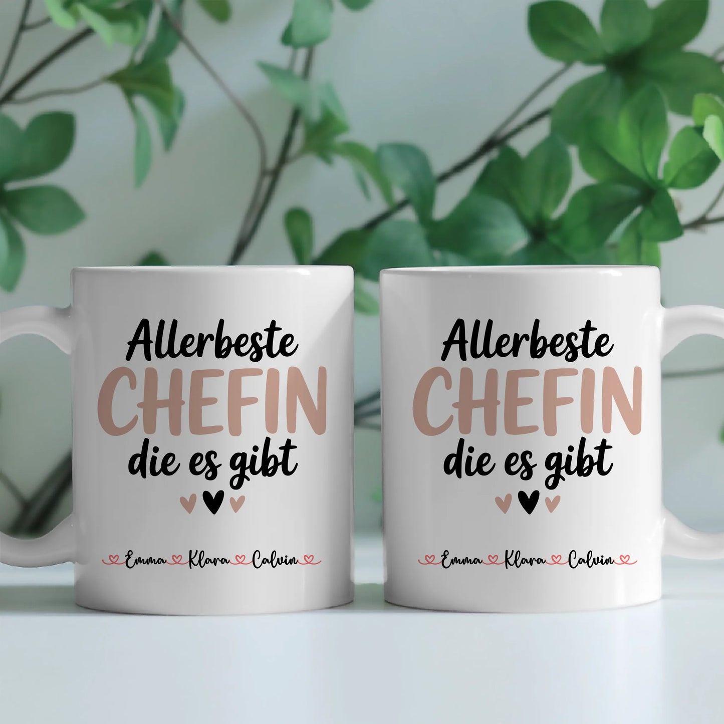 Tasse Mit Namen Und Spruch Chefin Personalisiertes Geschenk für Büro und Alltag 2