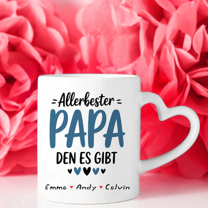 Tasse Papa personalisiert Geschenk für Papa mit Namen Fototasse Vatertag Geburtstag 8