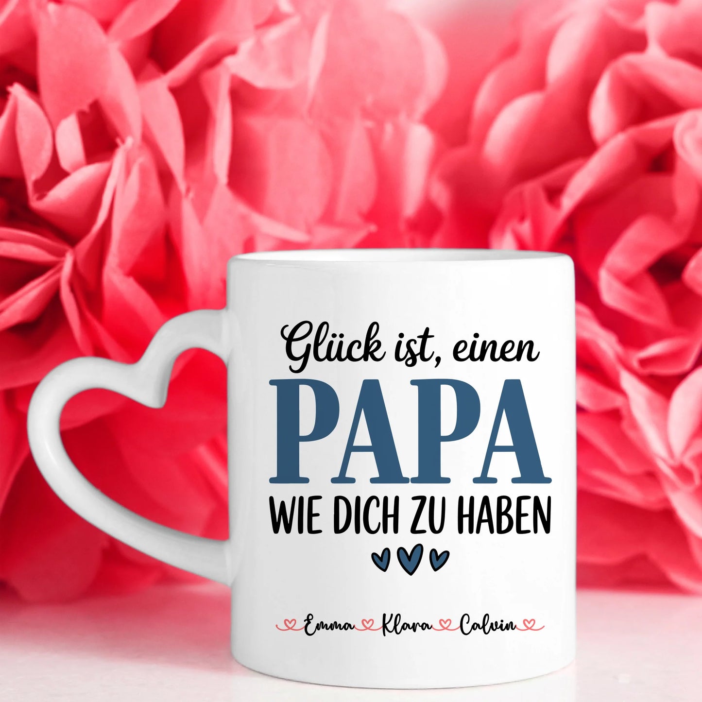 Vatertag Tasse Personalisierte Geschenkidee für Papa mit Wunschtext individuell gestalten 7