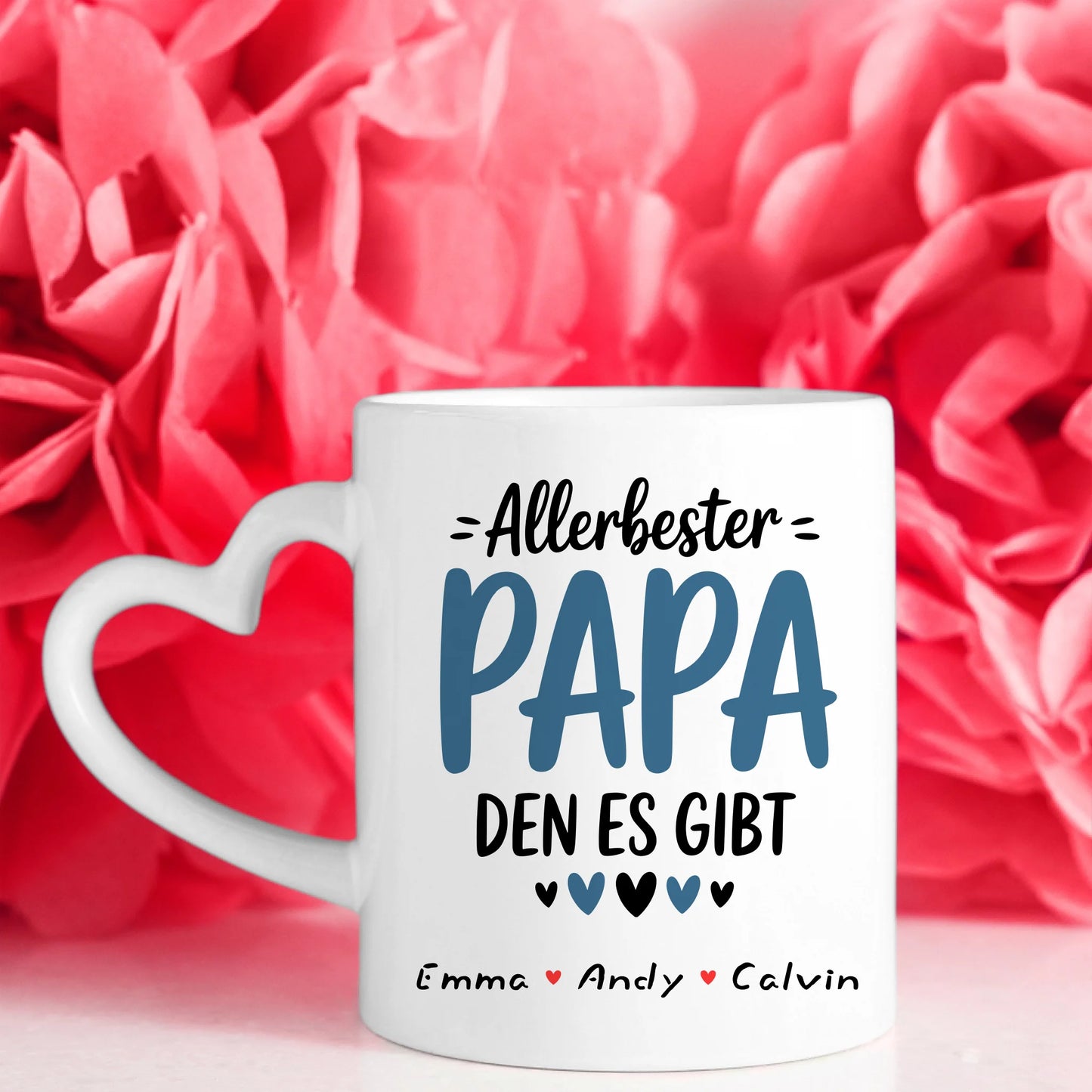 Tasse Papa personalisiert Geschenk für Papa mit Namen Fototasse Vatertag Geburtstag 7