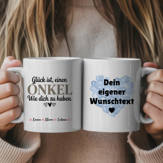 Tasse Mit Namen Und Spruch Onkel personalisiert mit Wunschtext Geschenkidee 1