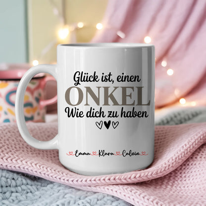 Tasse Mit Namen Und Spruch Onkel personalisiert mit Wunschtext Geschenkidee 3