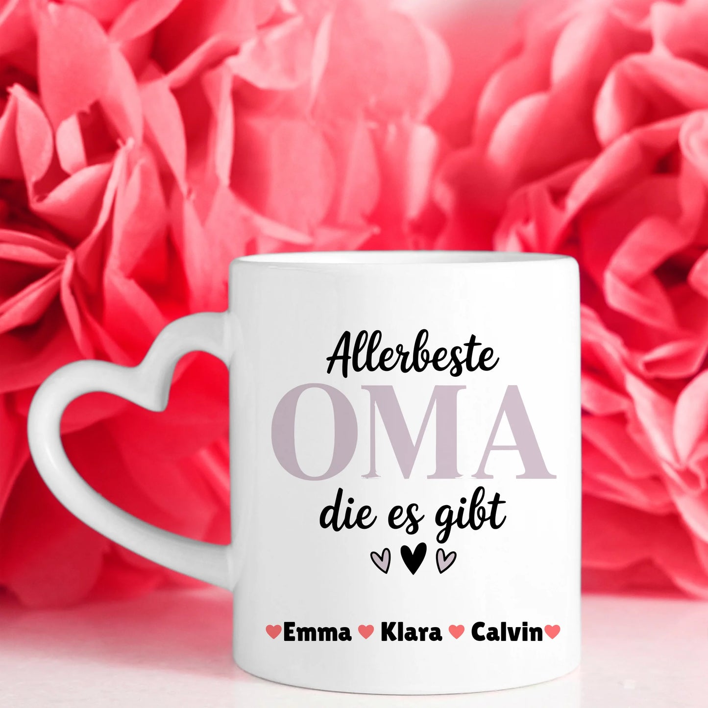 Tasse Oma personalisiert Geschenkidee für Oma mit Namen und Wunschtext 7