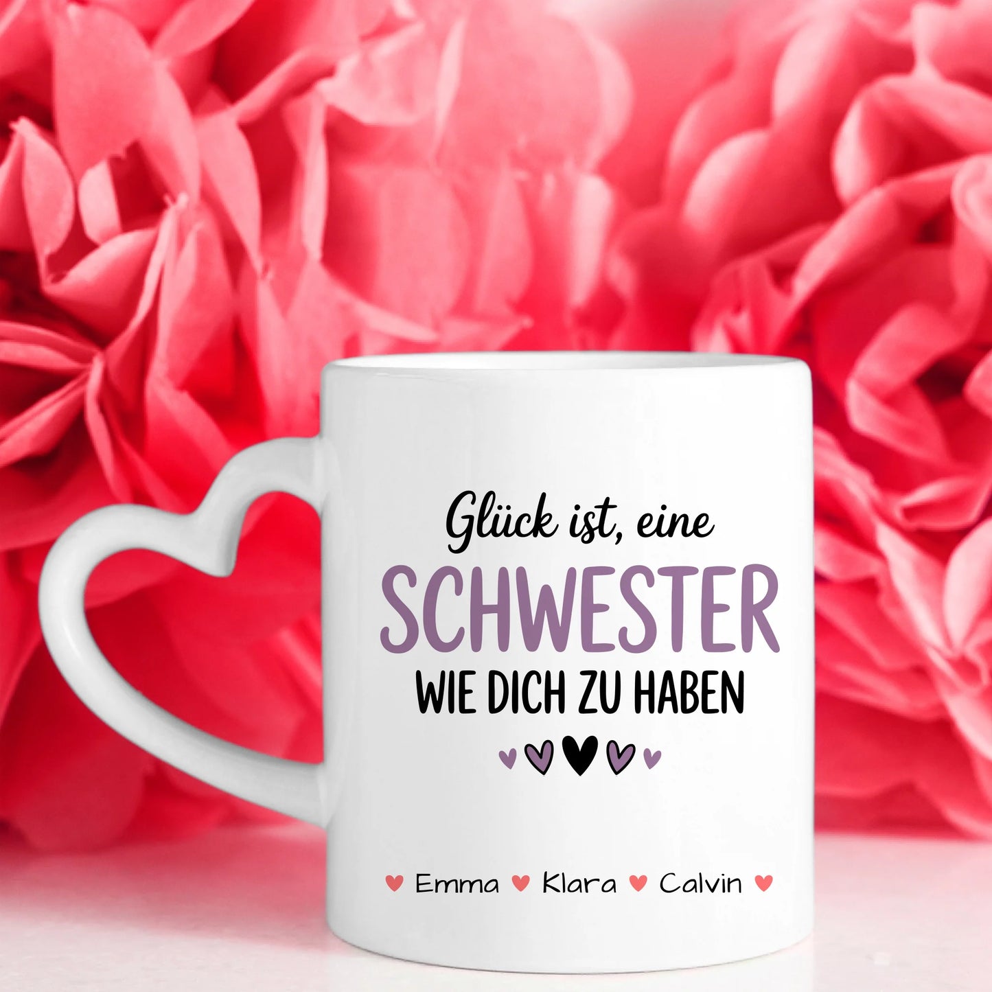 Tasse Beste Schwester Der Welt personalisiert Schwester mit Wunschtext 7