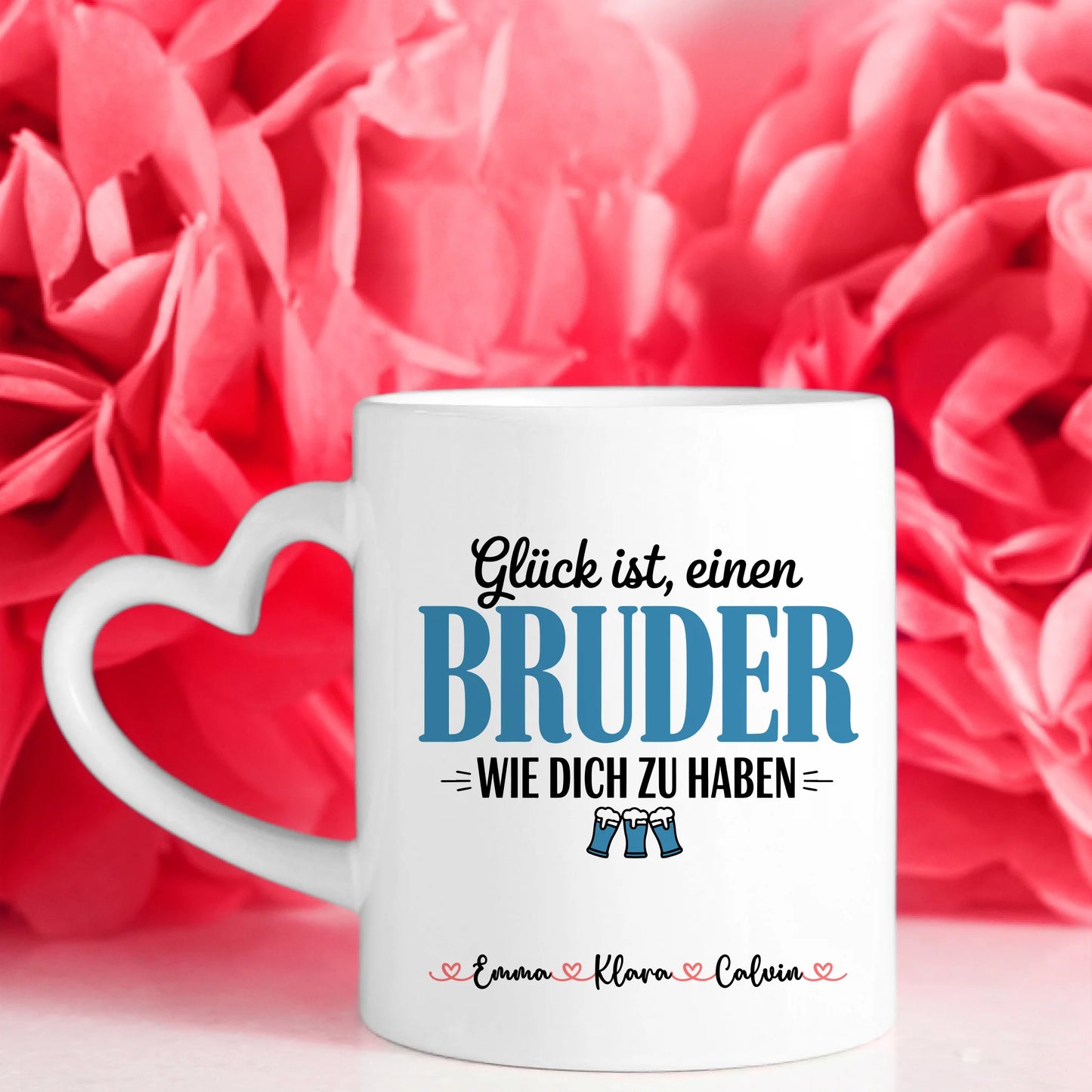 Tasse Mit Namen Und Spruch Bruder Fotocollage Personalisiertes Geschenk 7