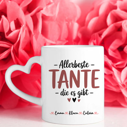 Tasse Mit Namen Und Spruch für Tante personalisiert mit Wunschtext 7