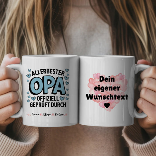 Tasse Opa personalisiert Geschenk für Opa mit Wunschtext personalisierbar 1