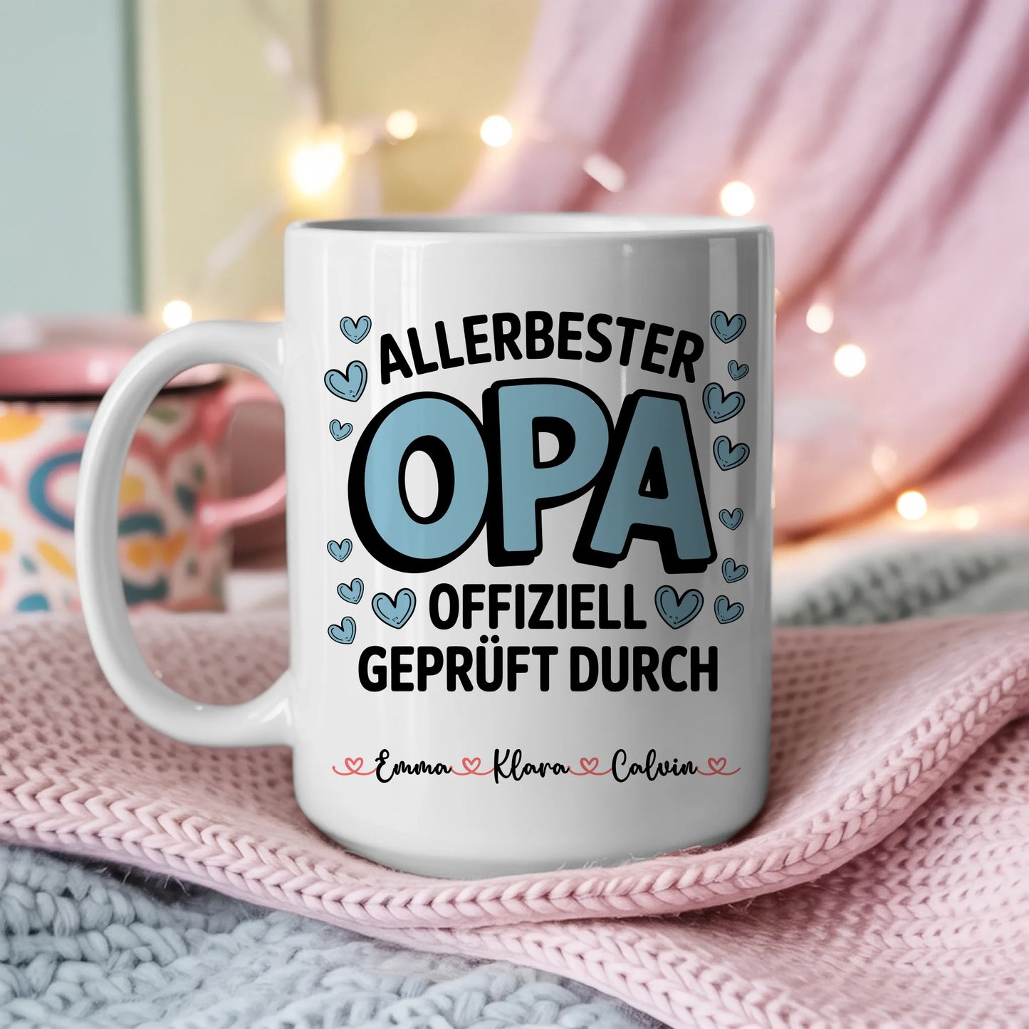 Tasse Opa personalisiert Geschenk für Opa mit Wunschtext personalisierbar 3