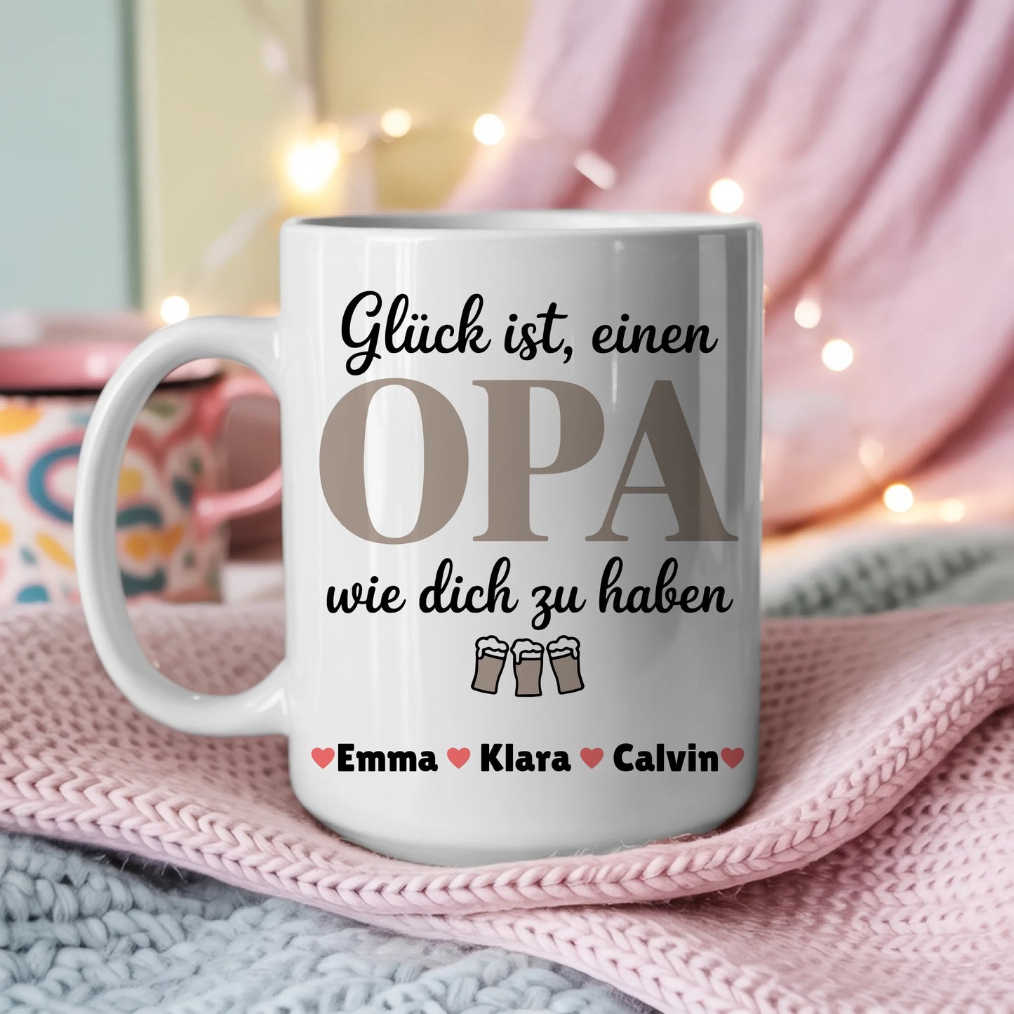 Tasse Opa Personalisiert mit Fotocollage Geschenkidee für Opa mit eigenem Foto 3