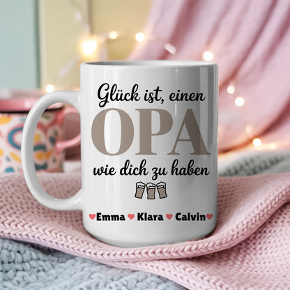 Tasse Opa Personalisiert mit Fotocollage Geschenkidee für Opa mit eigenem Foto 3