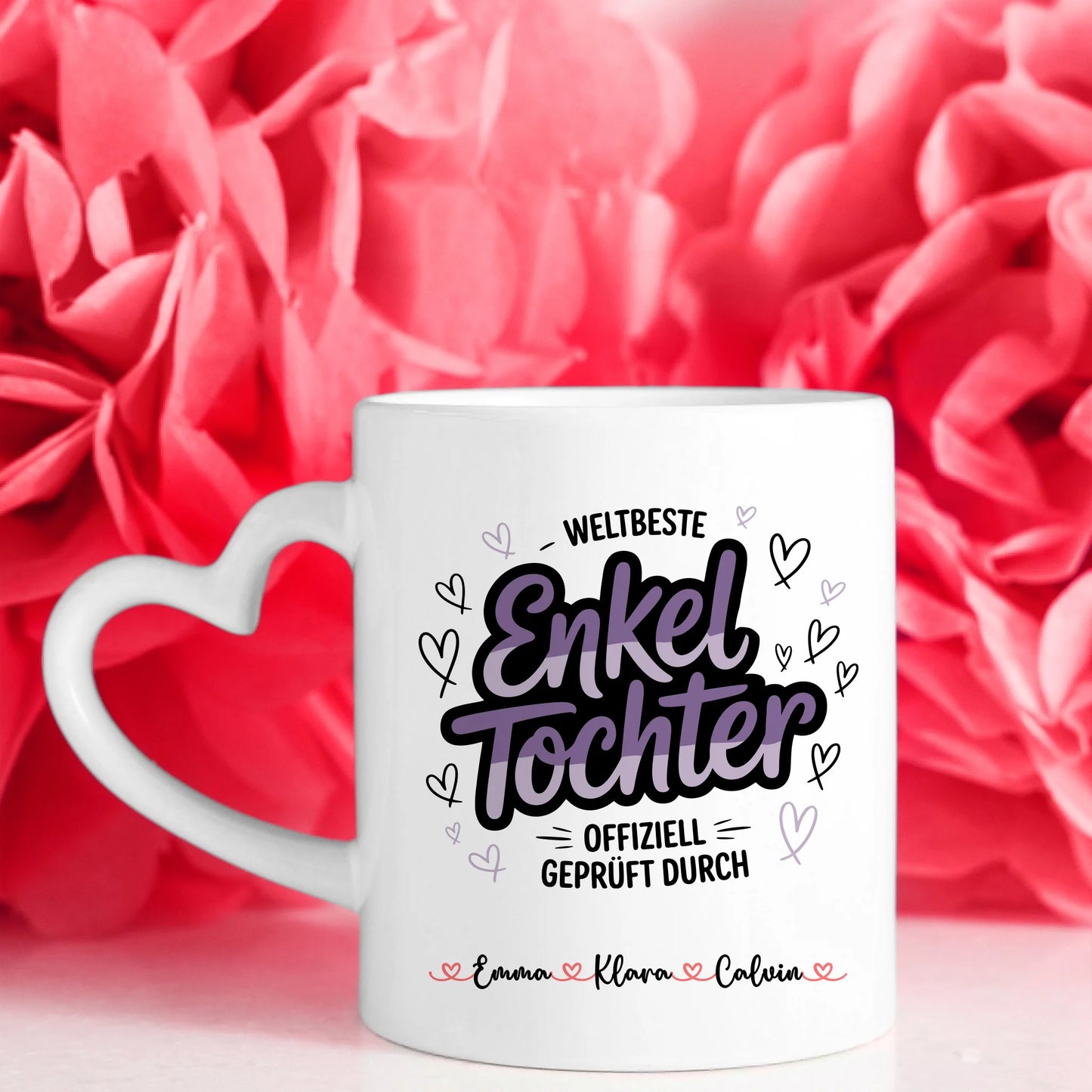 Tasse Mit Name personalisiert Geschenk Enkeltochter Fotocollage individuelle Fototasse 7
