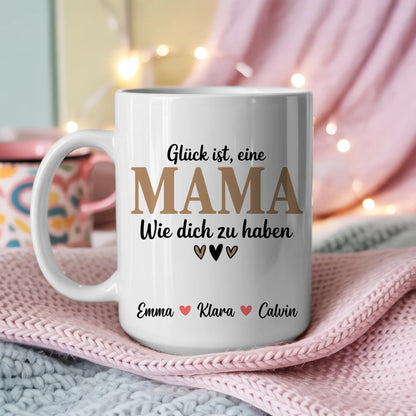 Beste Mama Tasse personalisiert Mama Geschenk mit Wunschtext personalisierte Tasse Muttertag 3
