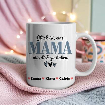 Mama Tasse personalisiert Geschenkidee für Mama mit Namen und Wunschtext 4