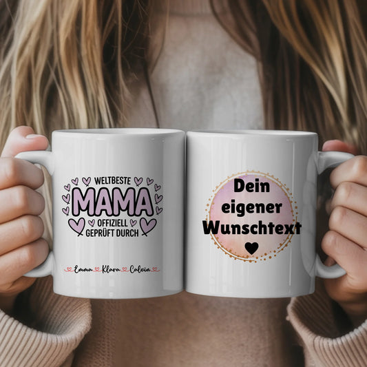Tasse Für Muttertag Mama personalisiert mit Wunschtext Geschenkidee für Mütter 1