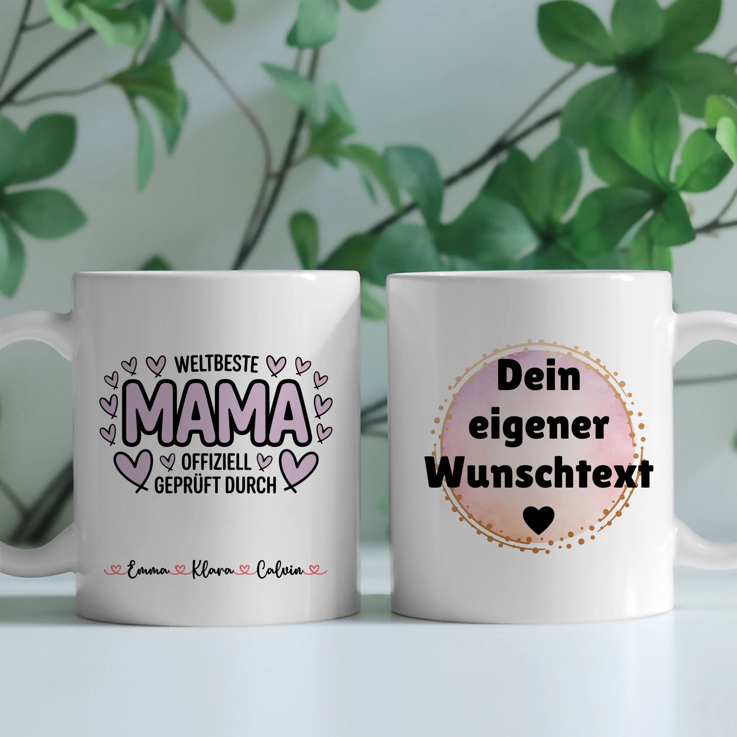 Tasse Für Muttertag Mama personalisiert mit Wunschtext Geschenkidee für Mütter 2