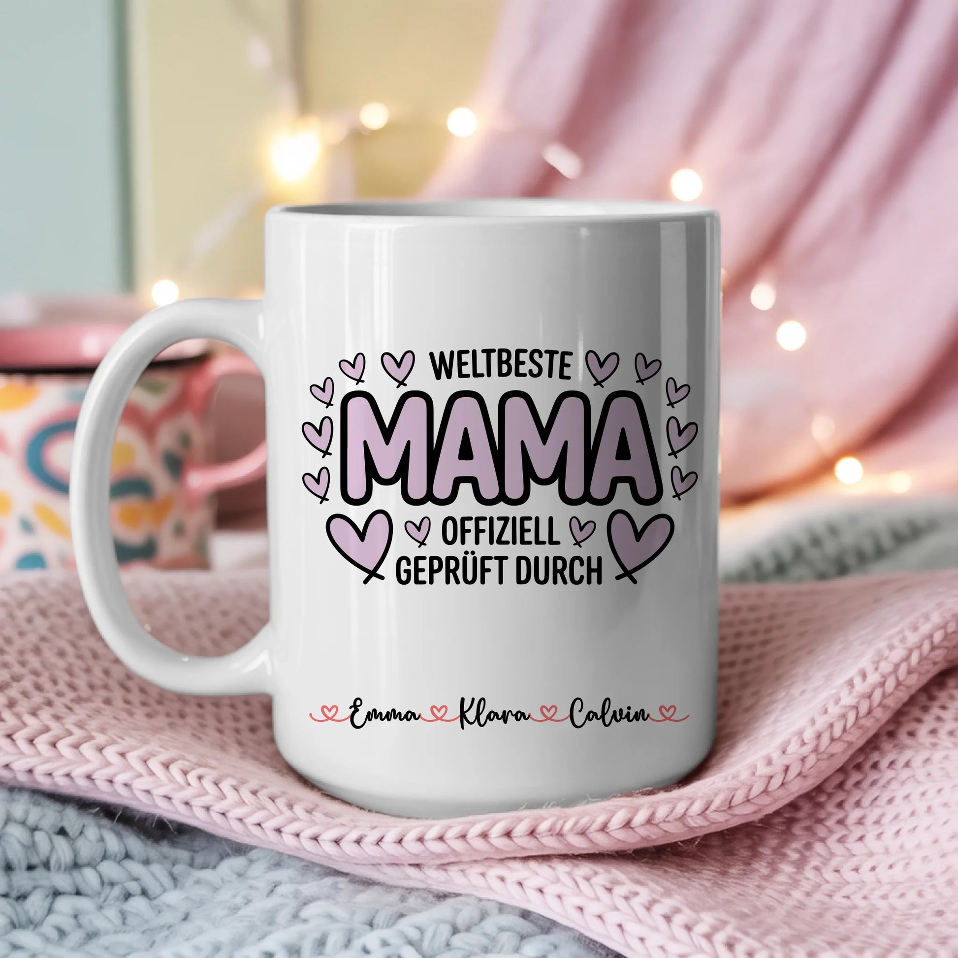 Tasse Für Muttertag Mama personalisiert mit Wunschtext Geschenkidee für Mütter 3
