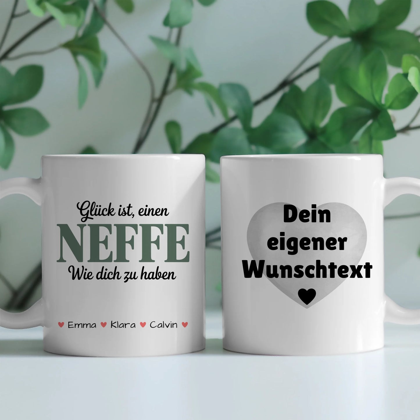 Tasse Mit Name Neffe personalisiert mit Wunschtext Geschenkidee für Kinder und Familie 2