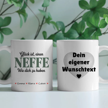 Tasse Mit Name Neffe personalisiert mit Wunschtext Geschenkidee für Kinder und Familie 2