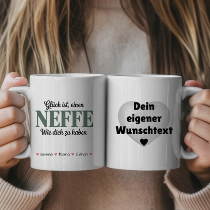 Tasse Mit Name Neffe personalisiert mit Wunschtext Geschenkidee für Kinder und Familie 1
