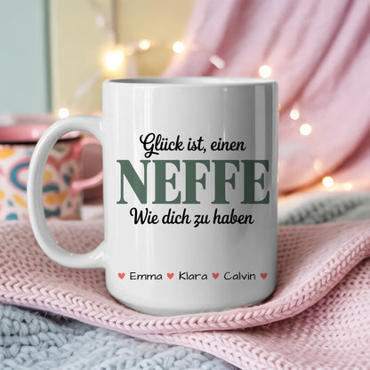 Tasse Mit Name Neffe personalisiert mit Wunschtext Geschenkidee für Kinder und Familie 3