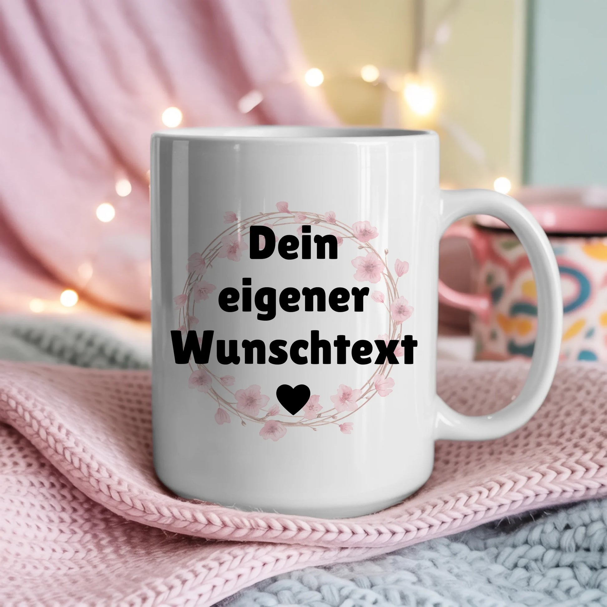 Personalisierte Tasse Mit Namen Nichte mit Wunschtext Geschenkidee für Mädchen und Familie 4