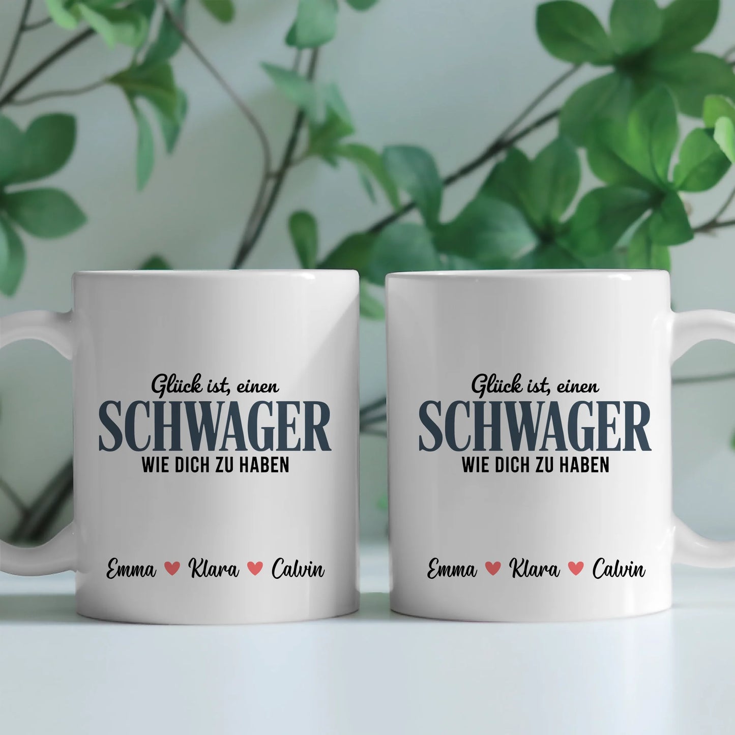 Tasse Mit Name für Schwager Personalisiertes Geschenk Kaffeetasse mit Wunschname Bedruckt 2