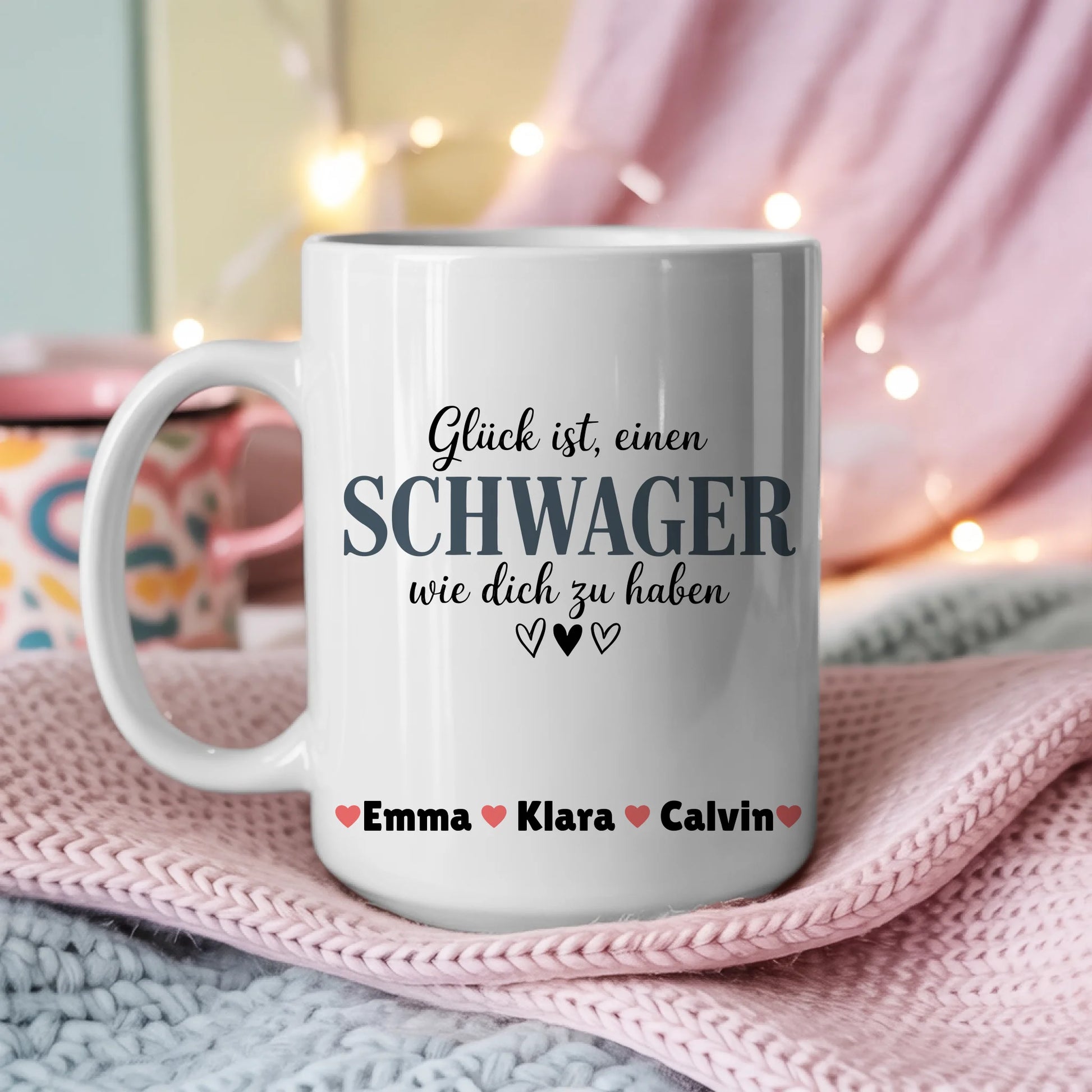 Ausgefallene Tassen Mit Namen Schwager Fotocollage personalisierte Geschenke 3