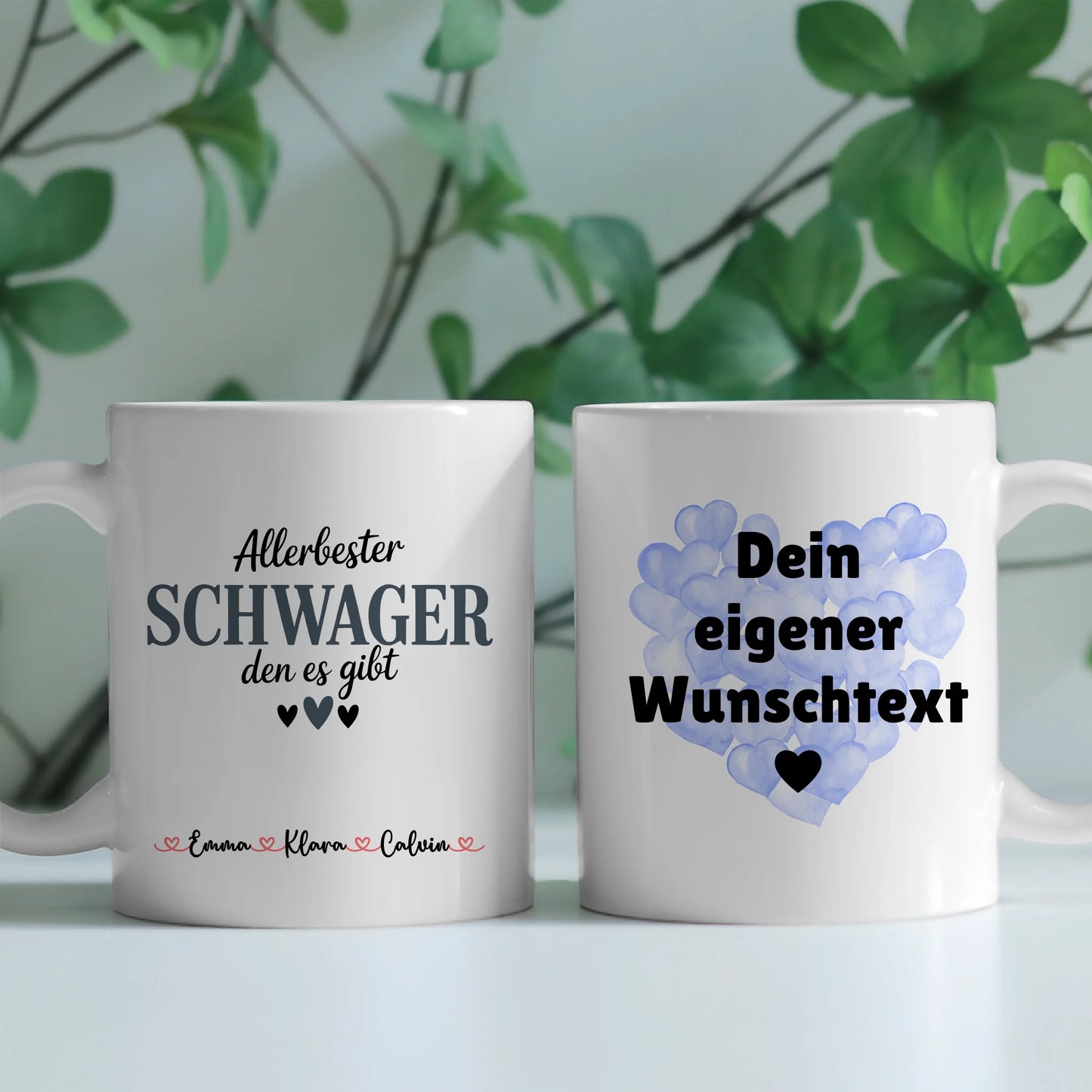 Ausgefallene Tassen Mit Namen Schwager personalisiert mit Wunschtext 2