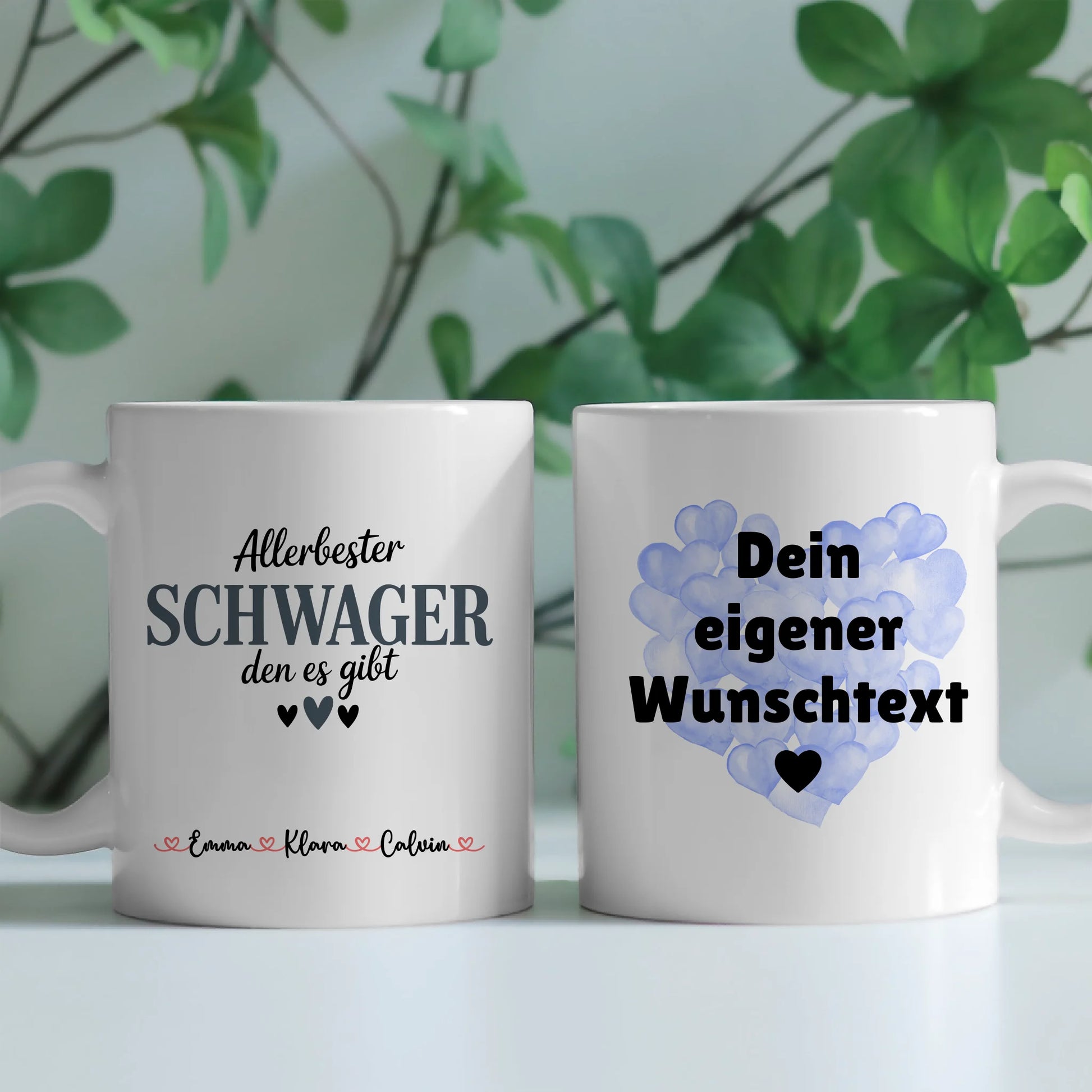 Ausgefallene Tassen Mit Namen Schwager personalisiert mit Wunschtext 2
