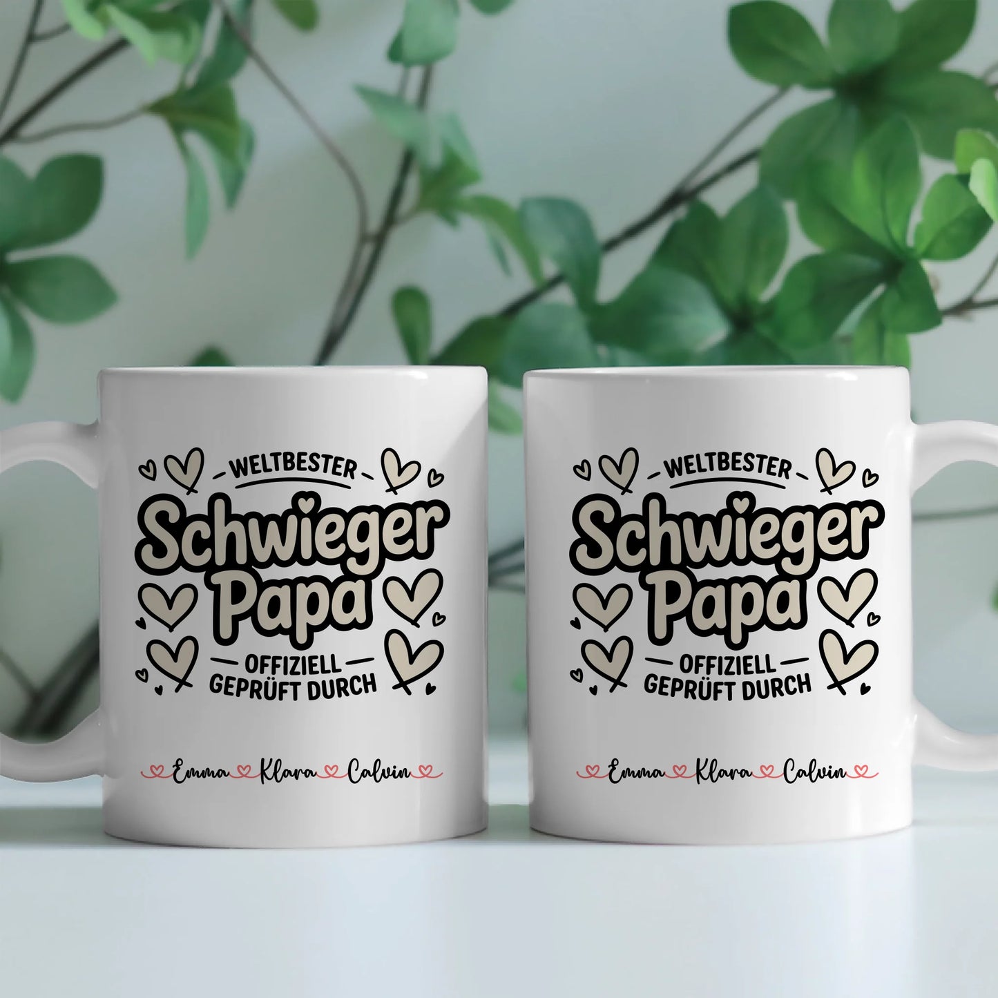 Tasse Mit Namen Und Spruch personalisiertes Geschenk für Schwiegerpapa zum Geburtstag 2