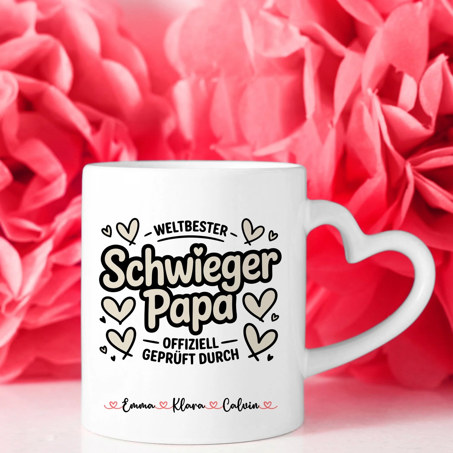 Tasse Mit Namen Und Spruch personalisiertes Geschenk für Schwiegerpapa zum Geburtstag 8