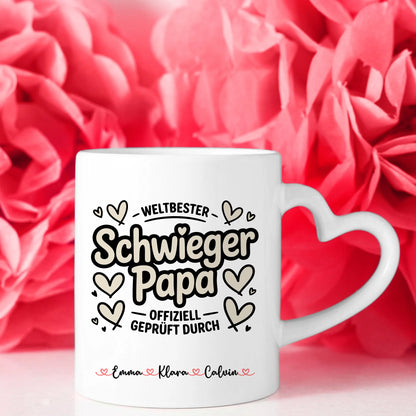 Tasse Mit Namen Und Spruch personalisiertes Geschenk für Schwiegerpapa zum Geburtstag 8