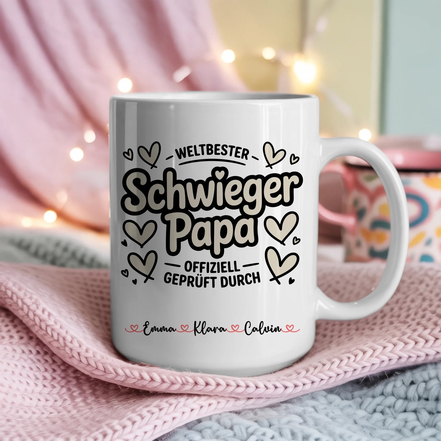 Tasse Mit Namen Und Spruch personalisiertes Geschenk für Schwiegerpapa zum Geburtstag 4