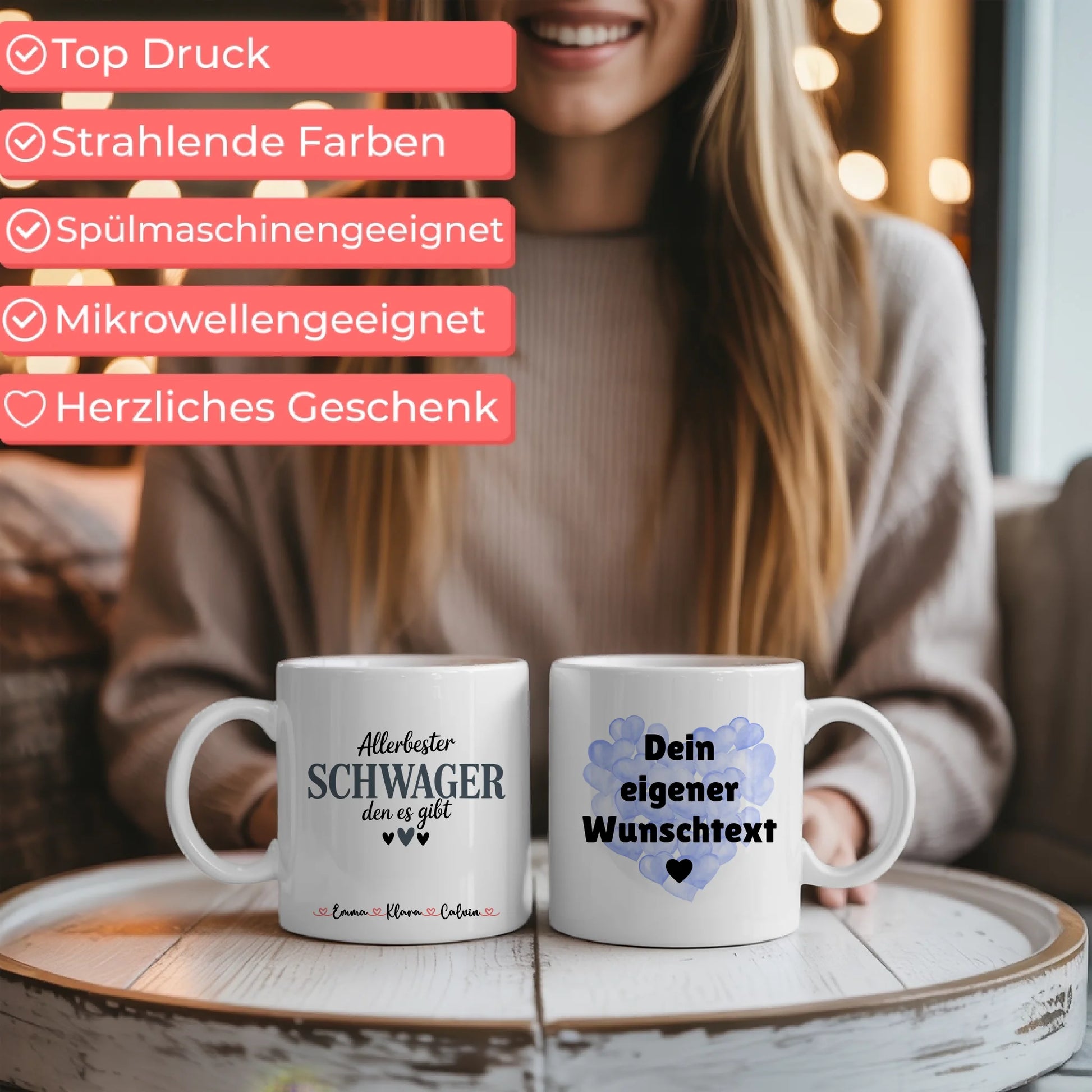 Ausgefallene Tassen Mit Namen Schwager personalisiert mit Wunschtext 6