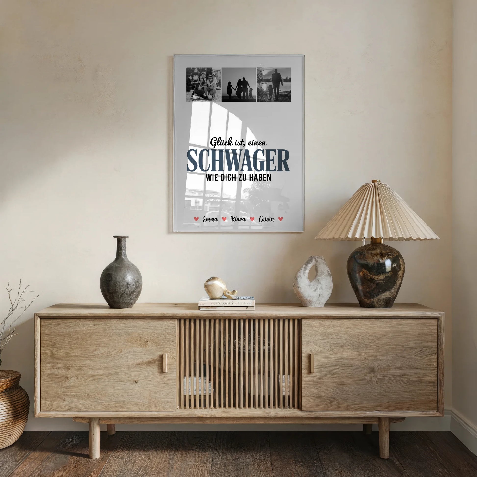 Personalisierte Fotocollage für Schwager mit Foto Mit Acrylglas Glück Ist eine Schwager Wie Dich Zu Haben 5