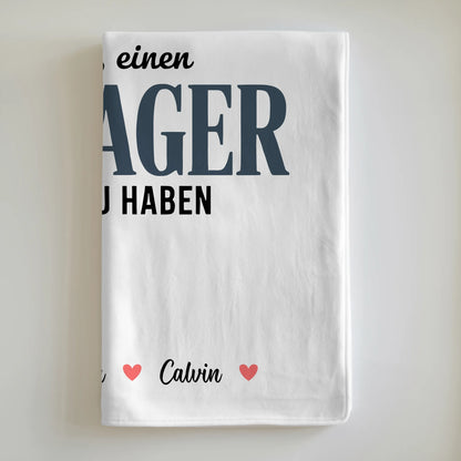 Personalisierte Kuscheldecke Mit Namen Fotocollage für Schwager Glück Ist eine Schwager Wie Dich Zu Haben 6